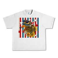 Lunar Rock mullet eagle seamless pattern Urban Heavy Tee - BundleAndBundleShop