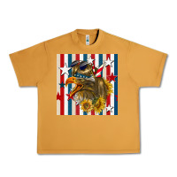 Peanut Butter mullet eagle seamless pattern Urban Heavy Tee - BundleAndBundleShop
