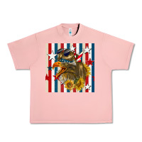 Salmon mullet eagle seamless pattern Urban Heavy Tee - BundleAndBundleShop