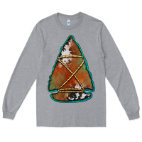 Cowhide Rusty Arrowhead Long Sleeve Tee | Teevron