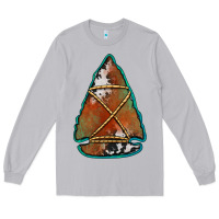 Moon Dust cowhide rusty arrowhead Long Sleeve Tee - Jasminsmagicworld
