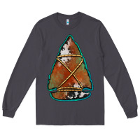 Smoke cowhide rusty arrowhead Long Sleeve Tee - Jasminsmagicworld