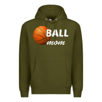 Army Green Ball Mom Premium Hoodie - Bettercallsaul