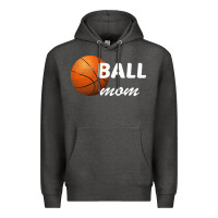 Charcoal Heather Ball Mom Premium Hoodie - Bettercallsaul
