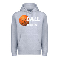 Heather Grey Ball Mom Premium Hoodie - Bettercallsaul