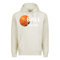 Oatmeal Heather Ball Mom Premium Hoodie - Bettercallsaul