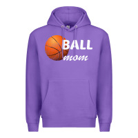 Purple Ball Mom Premium Hoodie - Bettercallsaul