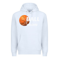 White Ball Mom Premium Hoodie - Bettercallsaul