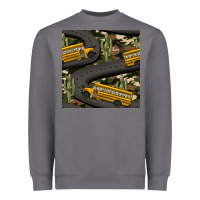 Storm cactus camouflage school bus seamless pattern Heavyweight Sweatshirt - BundleAndBundleShop
