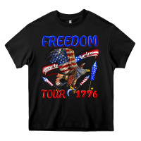 Black freedom born to be free tour 1776 Heavy Core Tee - texasbilliewilder