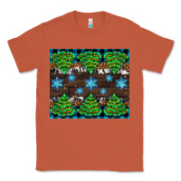 Copper Christmas tree with snow Classic Tee - AdoDesignShop
