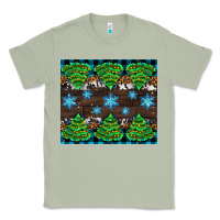 Matcha Christmas tree with snow Classic Tee - AdoDesignShop