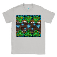 Moon Dust Christmas tree with snow Classic Tee - AdoDesignShop
