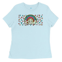 Baby Blue be kind Ladies Tee - JahusDesignShop