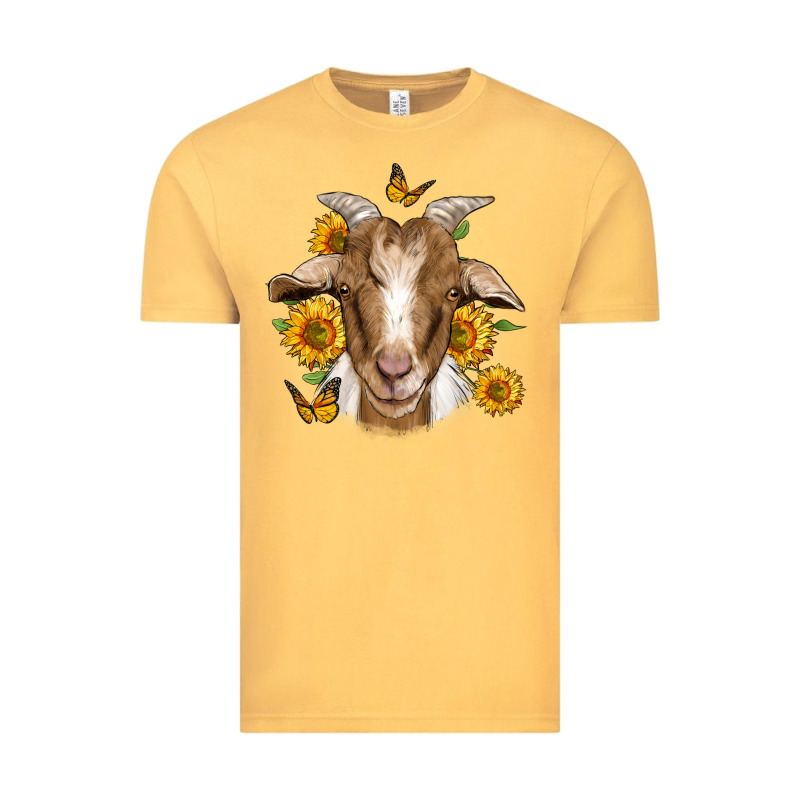 Sunflower Goat Vintage Tee by Jasminsmagicworld | Teevron