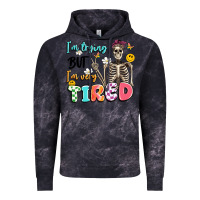 Cloud Black im trying but im very tired Vintage Hoodie - Artiststas