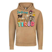 Im Trying But Im Very Tired Vintage Hoodie | Teevron
