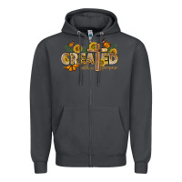 Smoke created with a purpose with sunflower and butterfl Zipper Hoodie - NancyCooperArtShop