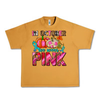 Peanut Butter in october we wear pink with pumpkins Urban Heavy Tee - AdoDesignShop