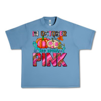 Pebble Blue in october we wear pink with pumpkins Urban Heavy Tee - AdoDesignShop