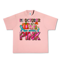 Salmon in october we wear pink with pumpkins Urban Heavy Tee - AdoDesignShop
