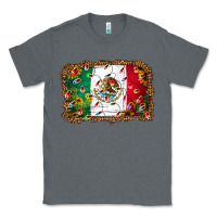 Charcoal Heather Christmas lights Mexican flag Classic Tee - Jasminsmagicworld