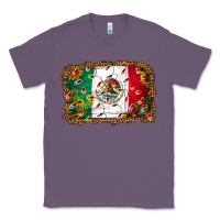 Lavender Christmas lights Mexican flag Classic Tee - Jasminsmagicworld