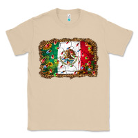 Mushroom Christmas lights Mexican flag Classic Tee - Jasminsmagicworld