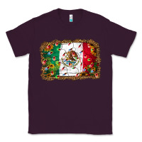 Plum Christmas lights Mexican flag Classic Tee - Jasminsmagicworld