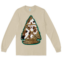 Mushroom cowhide leopard arrowhead Long Sleeve Tee - Jasminsmagicworld