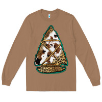Toasted Coconut cowhide leopard arrowhead Long Sleeve Tee - Jasminsmagicworld