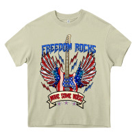 Mossy freedom rocks make some noise Heavy Core Tee - texasbilliewilder