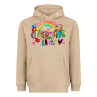 Mushroom childcare life Heavyweight Hoodie - Artiststas