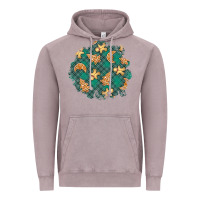 Vintage Zinc christmas gingerbread cookies patch Vintage Hoodie - BundleAndBundleShop