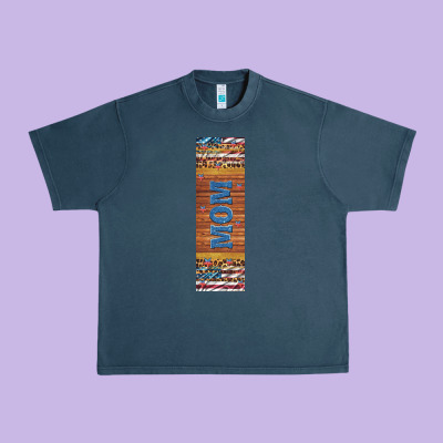 Usa Flag And Mom Penwraps 2 Urban Heavy Tee Designed By Artiststas