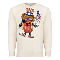 4th Of July Hot Dog Premium Sweatshirt | Teevron