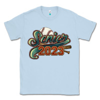 Dusty Blue senior 2023 baseball Classic Tee - NancyCooperArtShop