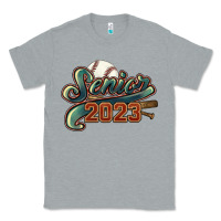 Heather Grey senior 2023 baseball Classic Tee - NancyCooperArtShop