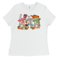 White bakery gnomes Ladies Tee - Zillion Design Studio