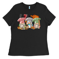 Black bakery gnomes Ladies Tee - Zillion Design Studio