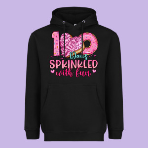 100 Days Sprinkled With Fun Heavyweight Hoodie Designed By Artiststas