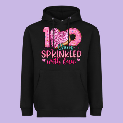 100 Days Sprinkled With Fun Heavyweight Hoodie Designed By Artiststas