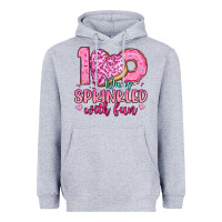 Heather Grey 100 days sprinkled with fun Heavyweight Hoodie - Artiststas