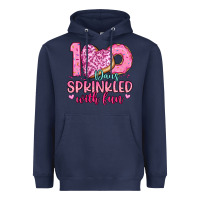 Navy 100 days sprinkled with fun Heavyweight Hoodie - Artiststas