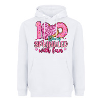 White 100 days sprinkled with fun Heavyweight Hoodie - Artiststas