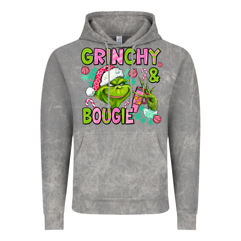 Christmas Characters And Bougie Vintage Hoodie by AdoDesignShop | Teevron