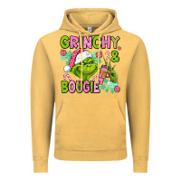 Vintage Mustard christmas characters and bougie Vintage Hoodie - AdoDesignShop