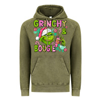 Vintage Olive christmas characters and bougie Vintage Hoodie - AdoDesignShop