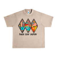 French Oak teach love inspire Urban Heavy Tee - JahusDesignShop