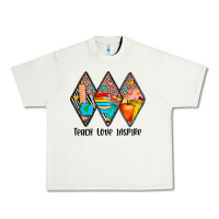 Pistachio teach love inspire Urban Heavy Tee - JahusDesignShop